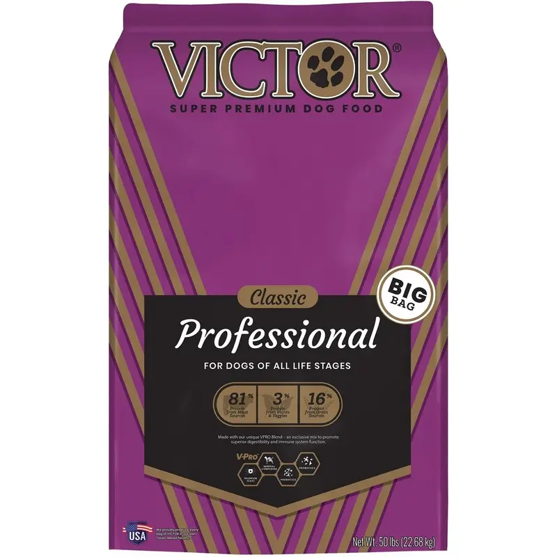 VICTOR Classic Professional Formula Dry Dog Food 50-lb bag