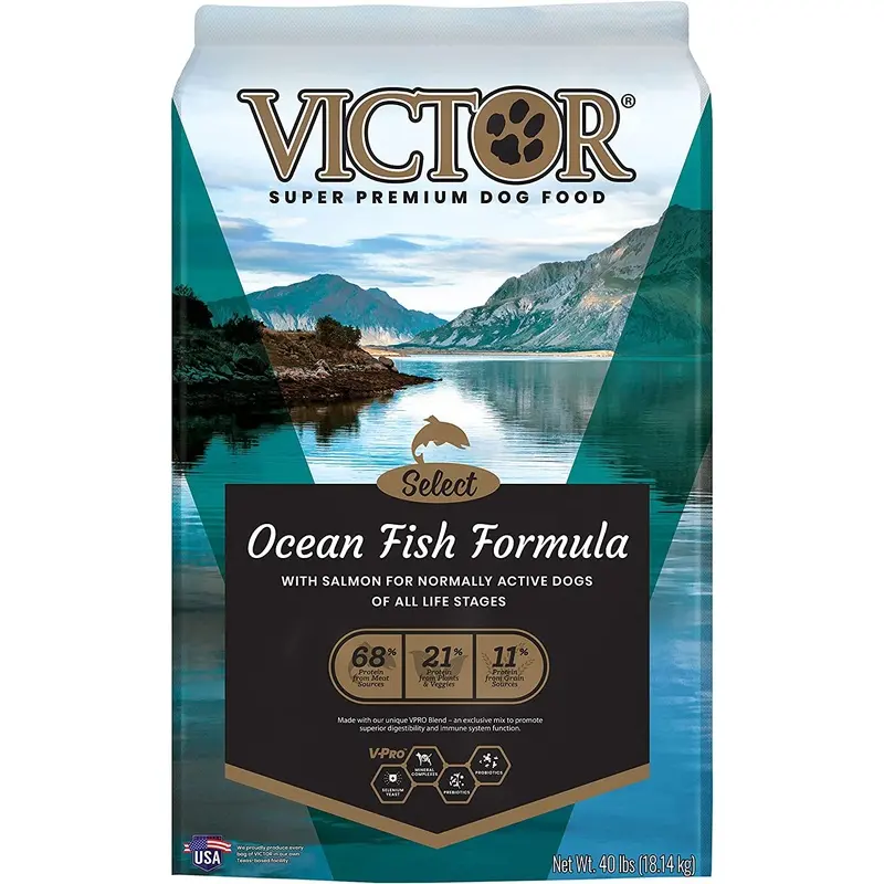 VICTOR Select Ocean Fish Formula Dry Dog Food 40 Pound (Pack of 1)