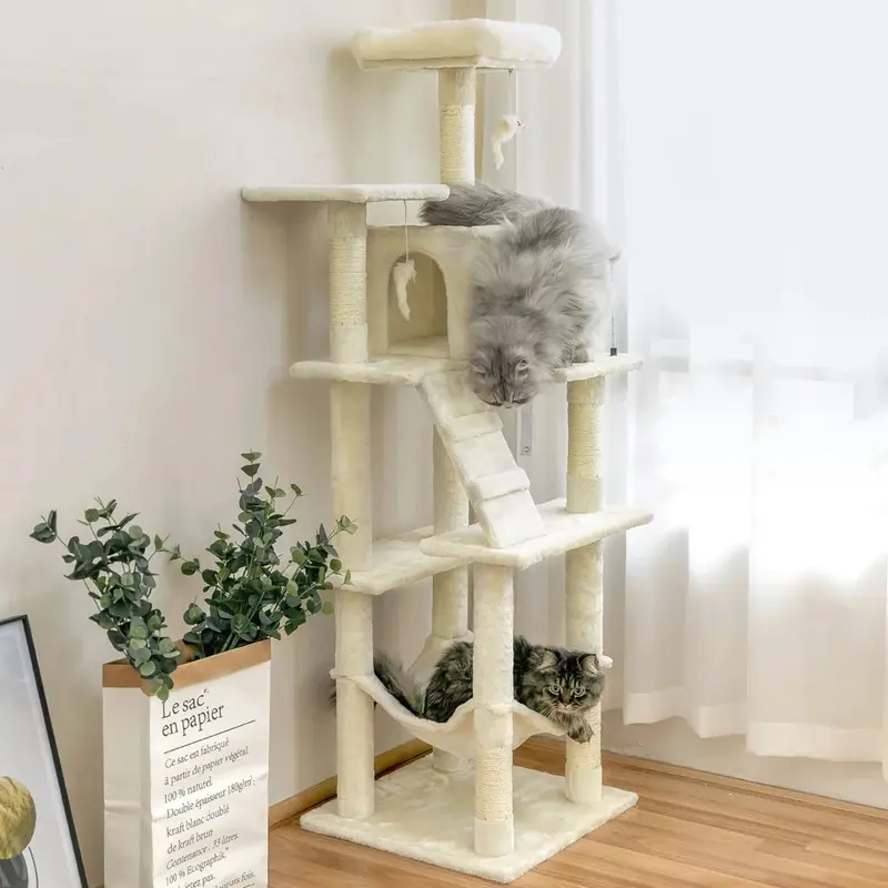 64 Large Cat Condo (Beige)