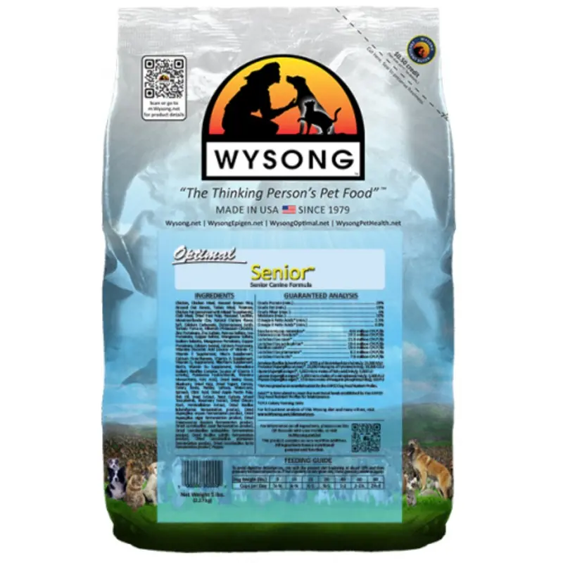 Wysong Optimal Senior Premium Dry Dog Food 20-lb