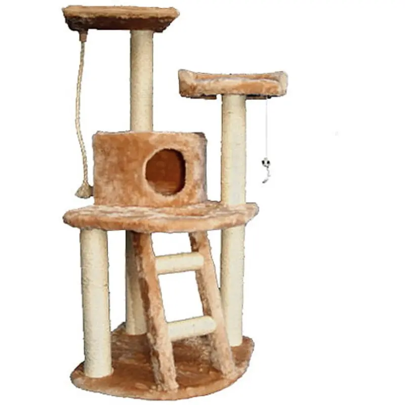 48 Majestic Pet Cat Tree, Honey  Fur