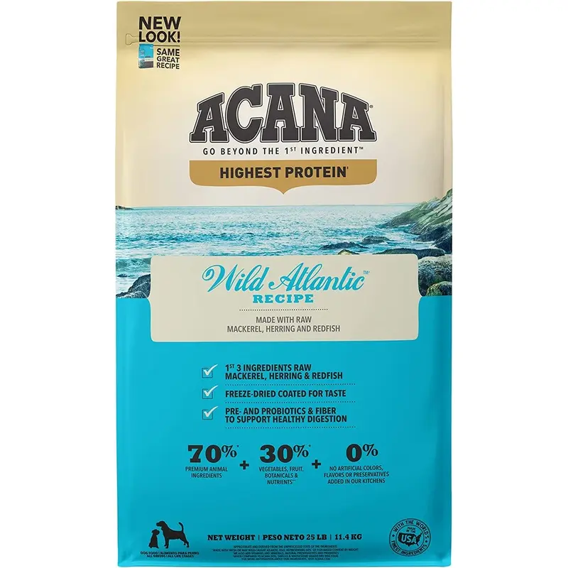 ACANA Red Meat Recipe, Grain-free Dry Dog Food, 25 lb