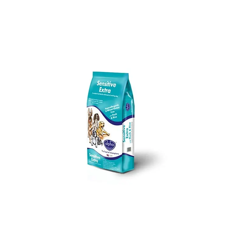 Touch - Touch Sensitive Alpha Sensitive Extra Complete Dry Dog Food Duck And Rice, 15 Kg 15Kg