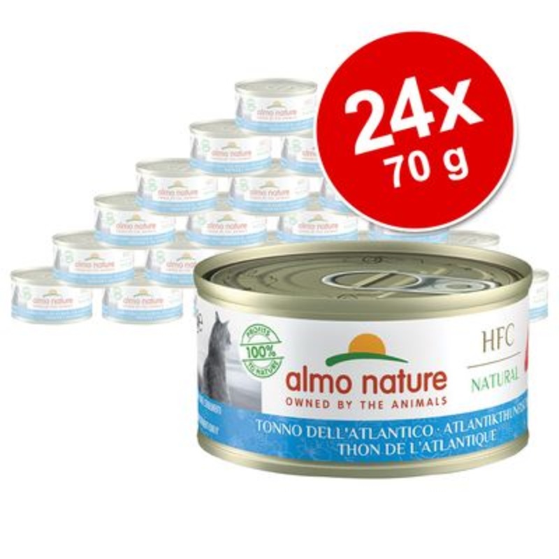 Almo Nature HFC Natural Cans Saver Pack 24 x 70g