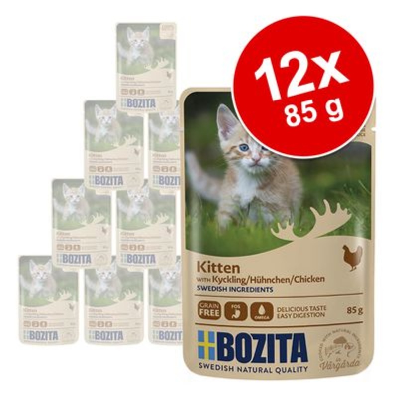 Bozita Morsels in Sauce Kitten 12 x 85 g